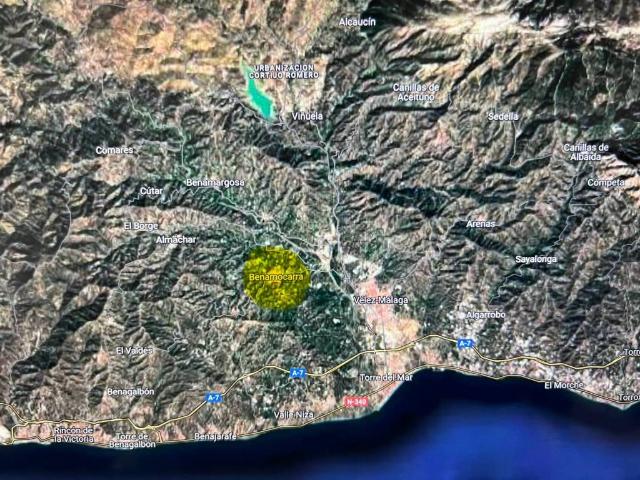 Terreno en venta en Benamocarra