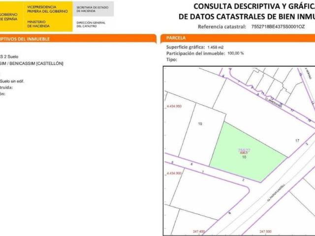 Terreno en venta en el Quadro de Santiago, la Plana Alta