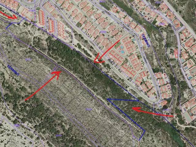 Terreno en venta en Coloma, la Marina Baixa