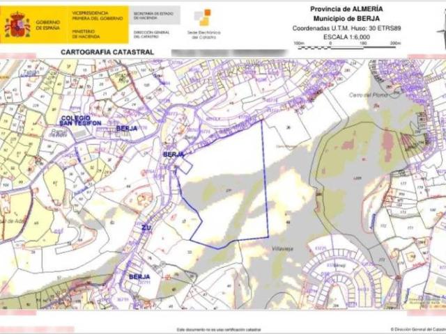Terreno en venta en Benejí, Berja