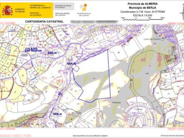 Terreno en venta en Benejí, Berja