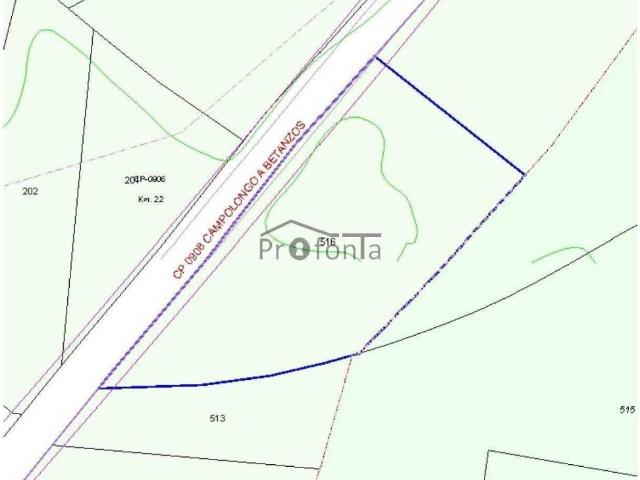 Terreno en venta en Betanzos