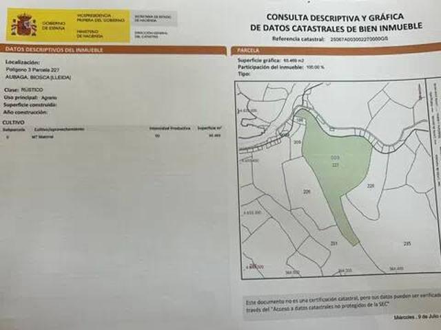 Terreno en venta en Solsonès, Catalunya