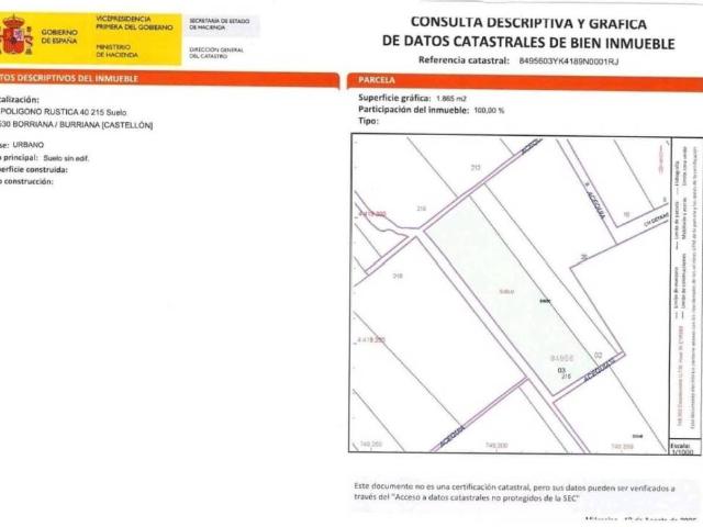 Terreno en venta en la Plana Baixa, Valencia