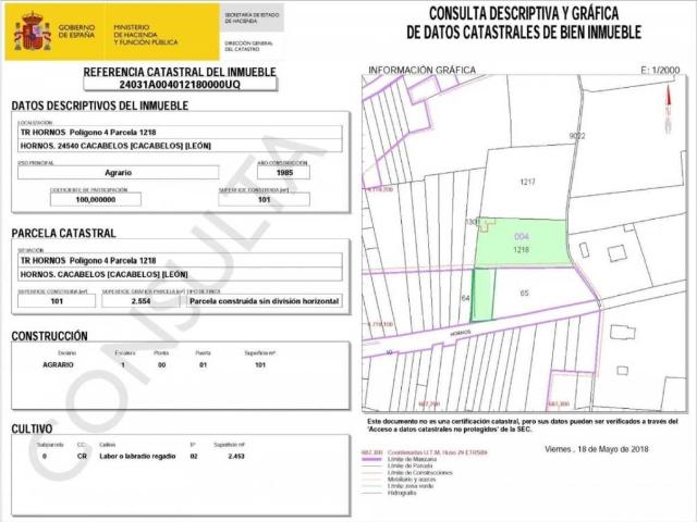 Terreno en venta en El Bierzo, Castilla y León