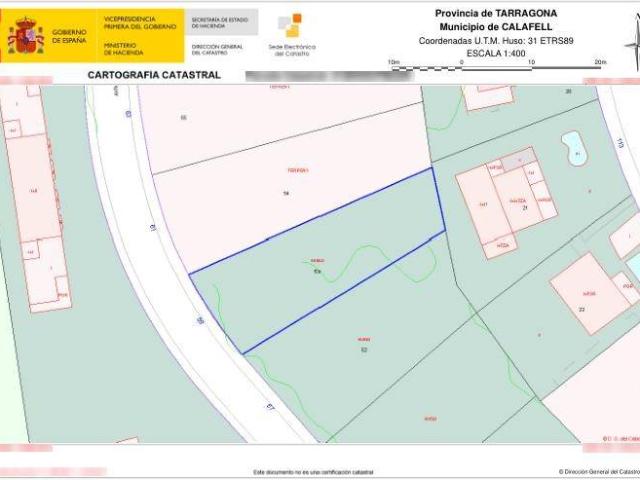 Terreno en venta en Segur de Calafell, Baix Penedès