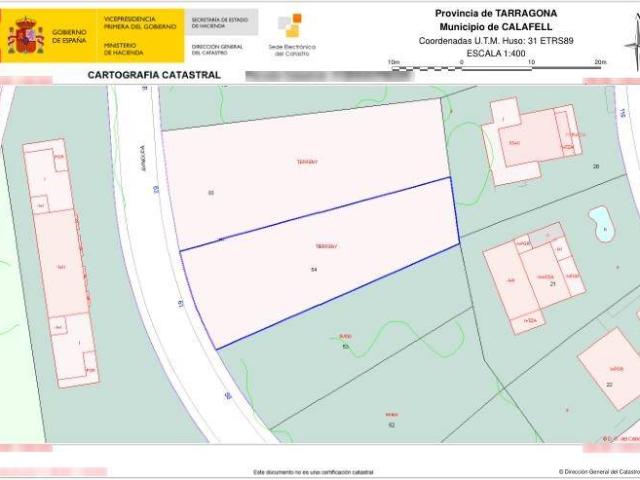 Terreno en venta en Segur de Calafell, Baix Penedès