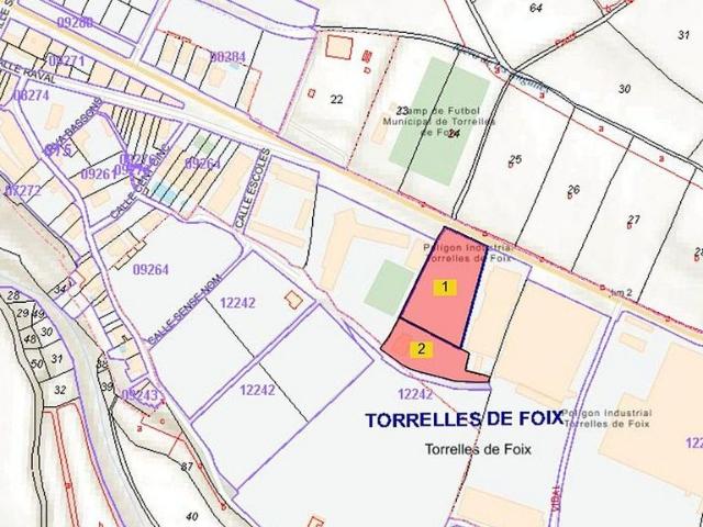 Terreno en venta en Torrelles de Foix, Barcelona