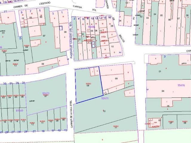 Terreno en venta en Vallfogona De Balaguer