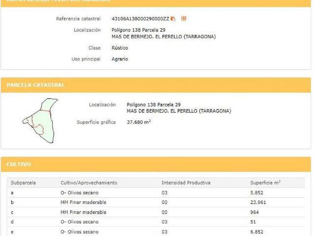 Terreno en venta en Perelló - Mar, Baix Ebre