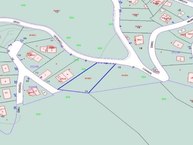 Terreno en venta en Cervelló