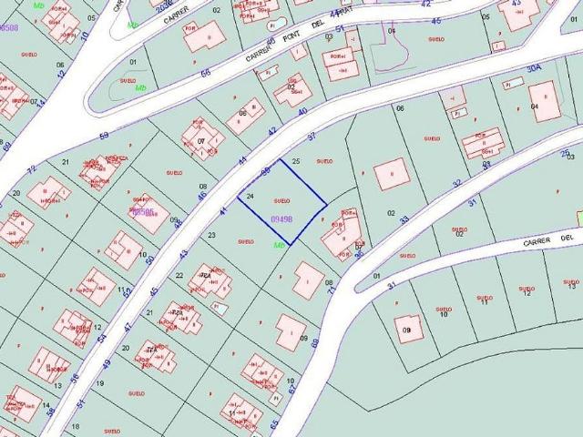 Terreno en venta en Cervelló