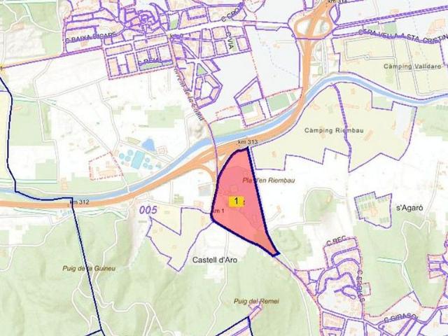 Terreno en venta en Castell d'Aro, Platja d'Aro i s'Agaró, Baix Empordà