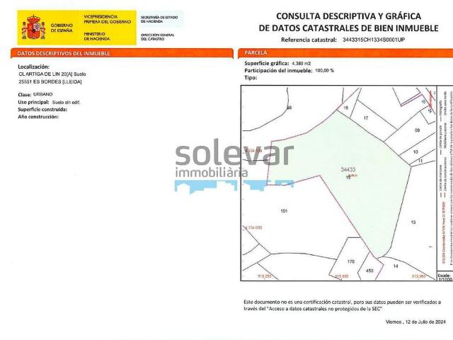 Terreno en venta en Val d'Aran, Catalunya