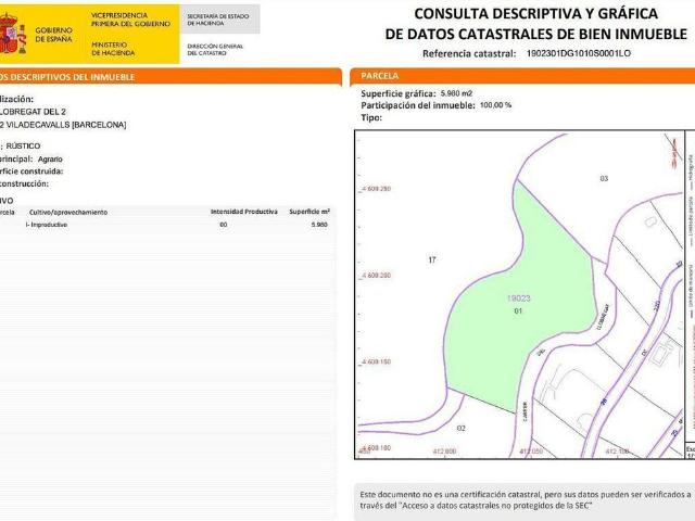 Terreno en venta en Vallès Occidental, Catalunya