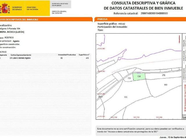 Terreno en venta en Solsonès, Catalunya