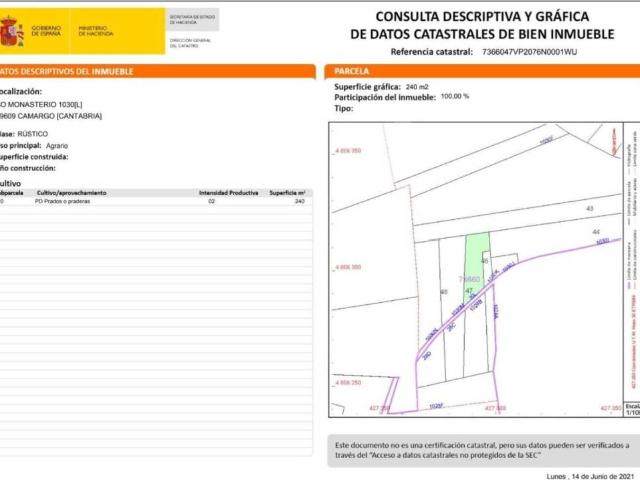 Terreno en venta en Camargo, Cantabria