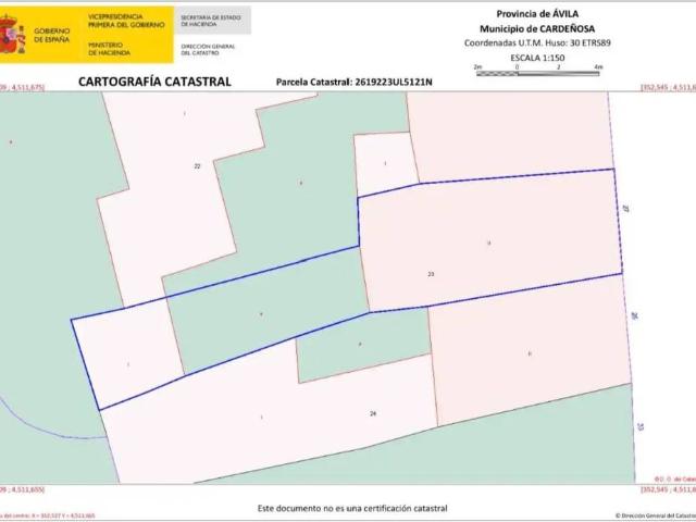 Terreno en venta en Cardeñosa, Castilla y León