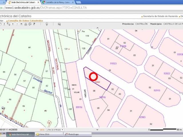Terreno en venta en Castelló de la Plana / Castellón de la Plana, Castelló / Castellón