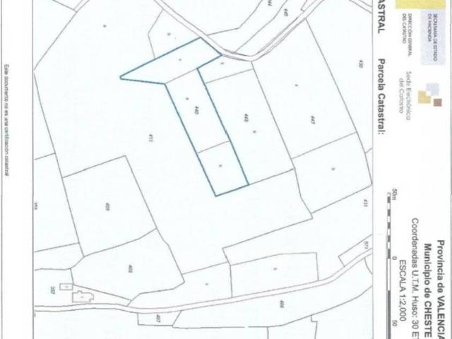 Terreno en venta en La Hoya de Buñol, Valencia