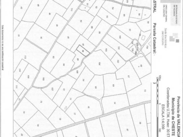 Terreno en venta en La Hoya de Buñol, Valencia