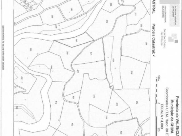 Terreno en venta en La Hoya de Buñol, Valencia