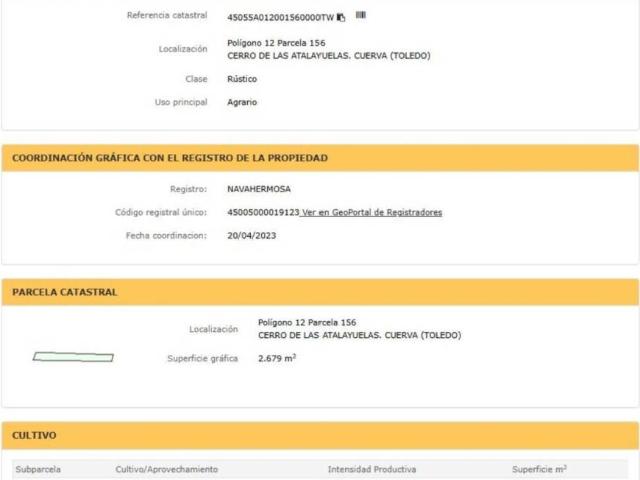 Terreno en venta en Cuerva, Castilla-La Mancha