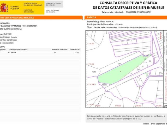 Terreno en venta en Betanzos, Galicia