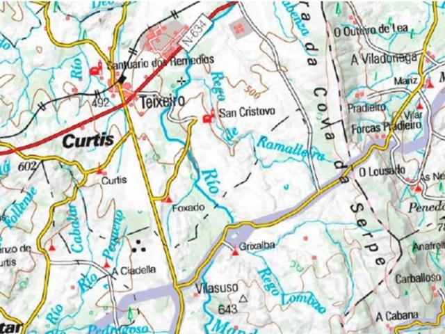 Terreno en venta en Curtis, Betanzos