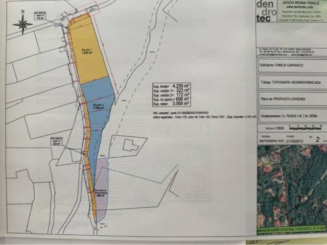 Terreno en venta en Dénia, Alacant / Alicante