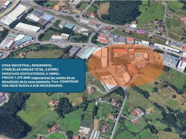 Terreno en venta en Derio, Guipúzcoa