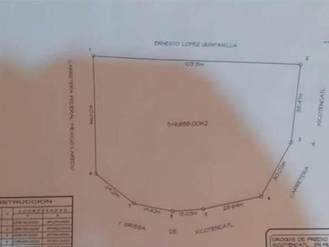 Terreno en venta en Xicoténcatl, Tamaulipas
