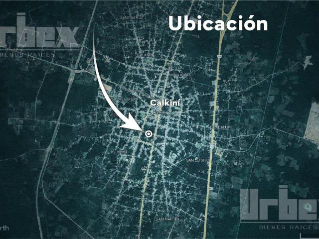 Terreno en venta en Calkiní