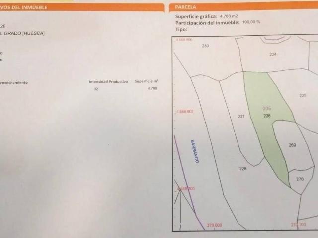 Terreno en venta en Somontano de Barbastro, Aragón