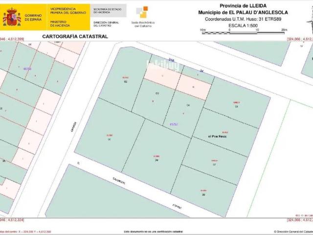 Terreno en venta en Pla d'Urgell, Catalunya