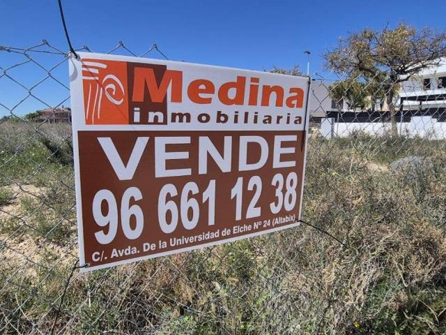 Terreno en venta en Elche