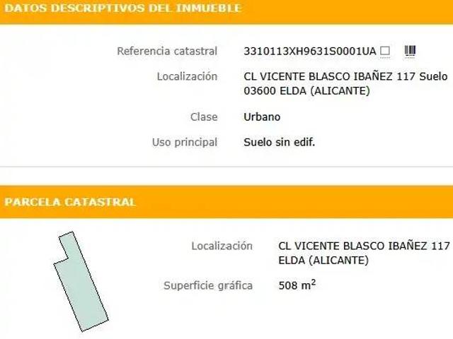 Terreno en venta en La Nueva Fraternidad, el Vinalopó Mitjà / El Vinalopó Medio