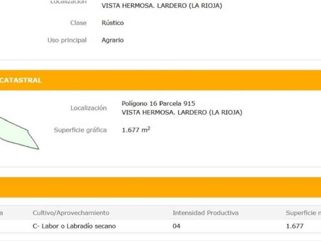 Terreno en venta en Entrena, La Rioja