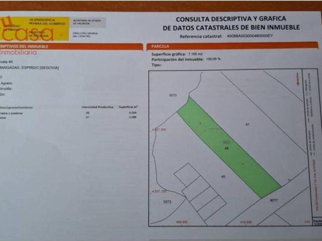 Terreno en venta en Sexmo de San Lorenzo, Espirdo