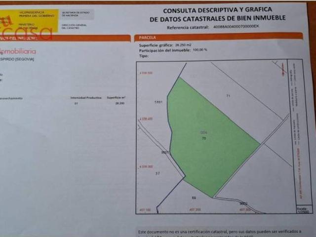 Terreno en venta en Sexmo de San Lorenzo, Espirdo