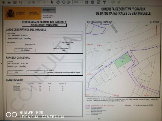 Terreno en venta en Ferrol, Galicia