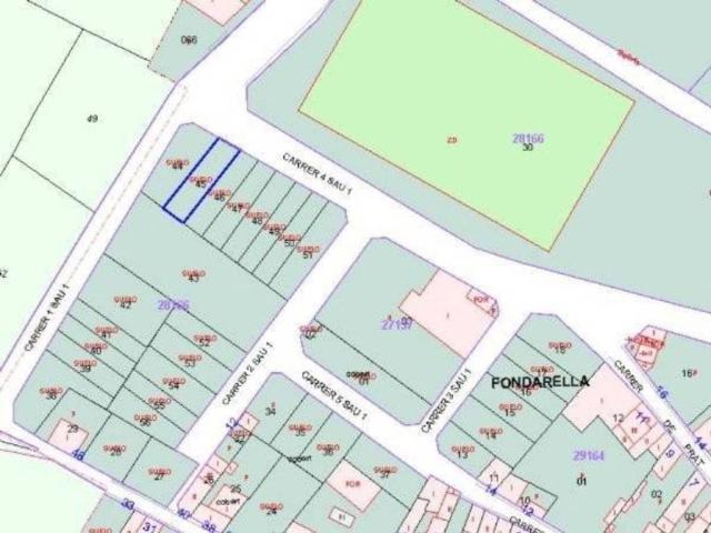 Terreno en venta en Fondarella