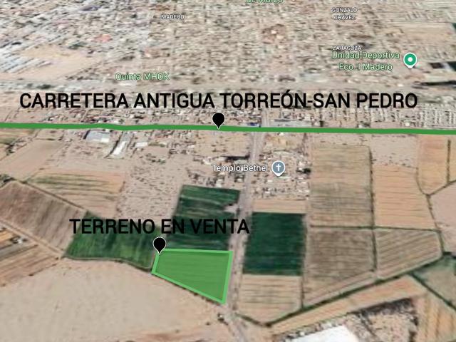 Terreno en venta en Francisco I. Madero, Coahuila