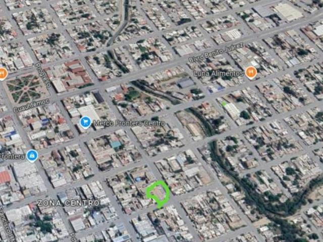TERRENO EN VENTA EN FRONTERA CENTRO MONCLOVA COAHUILA