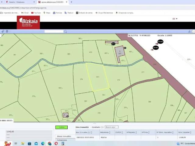 Terreno en venta en Gamiz-fika, Guipúzcoa