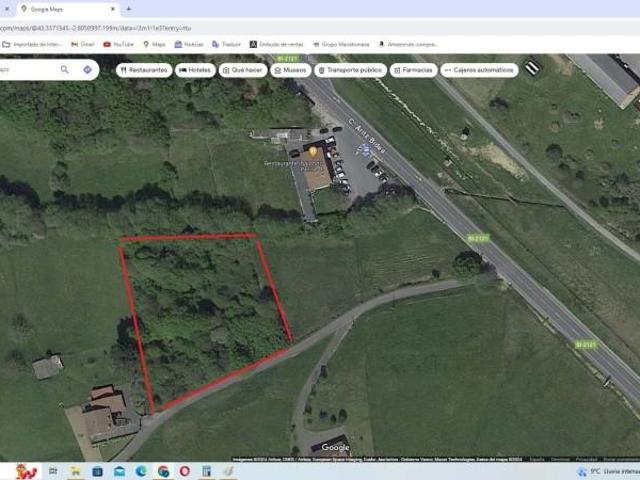 Terreno en venta en Gamiz-fika, Guipúzcoa