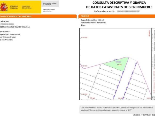 Terreno en venta en Gelves, Sevilla