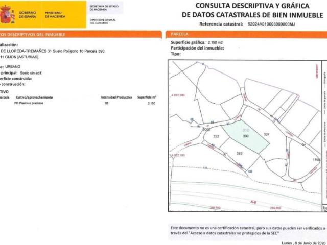 Terreno en venta en Gijón / Xixón, Asturias / Asturies