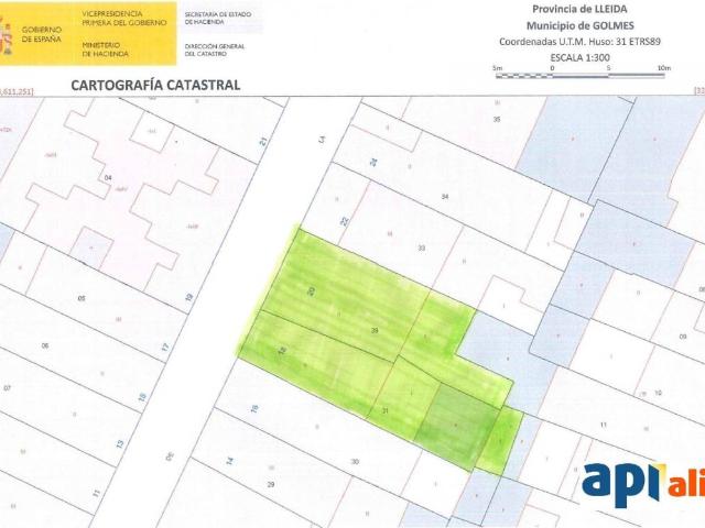 Terreno en venta en Golmés