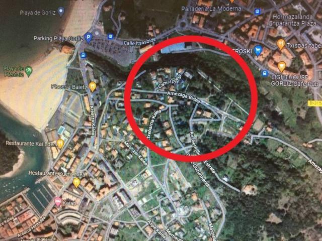 Terreno en venta en Gorliz, Guipúzcoa
